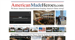 Desktop Screenshot of americanmadeheroes.com