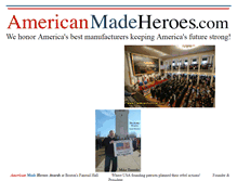 Tablet Screenshot of americanmadeheroes.com
